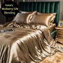 Conjunto de Roupa de Cama em Seda Natural Mix | Mulberry Luxo