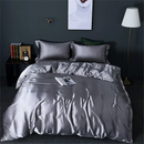 Conjunto de Roupa de Cama em Seda Natural Mix | Mulberry Luxo