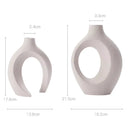 Vaso Decorativo Cerâmica Decoração De Interiores