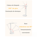 Luminária De Mesa Sem Fio Led Com Proteção Para Os Olhos