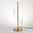 Luminária De Mesa Espiral Led Estilo Nórdico