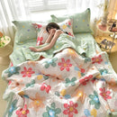 Colcha Estampada Com Fronhas - Macia e Confortável