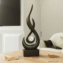 Estatueta Decorativa Abstrata Decoração