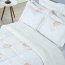 Kit Coberdrom Top Line King Dupla Face Fleece / Sherpa 5 peças