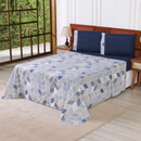 Roupa de Cama Micropercal 400 Fios Ponto Palito 04 Peças