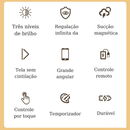 Luminária De Mesa Sem Fio Led Com Proteção Para Os Olhos