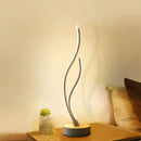 Luminária De Mesa Ondas Estilo Nórdico