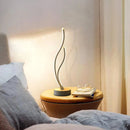 Luminária De Mesa Ondas Estilo Nórdico