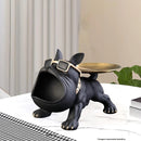 Estatueta Decorativa Bulldog Francês Decoração Porta Objetos