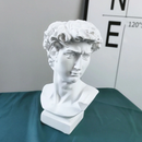 Estatueta Decorativa Escultura Davi de Michelangelo Busto Vaso