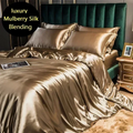 Conjunto de Roupa de Cama em Seda Natural Mix | Mulberry Luxo