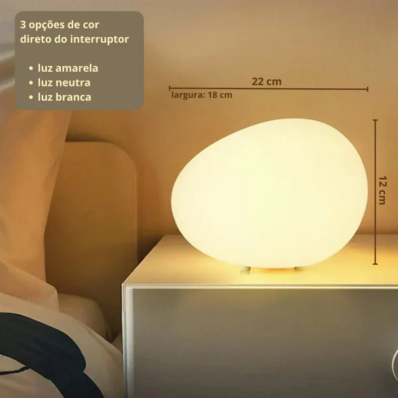 Luminária Abajur De Mesa Nórdico