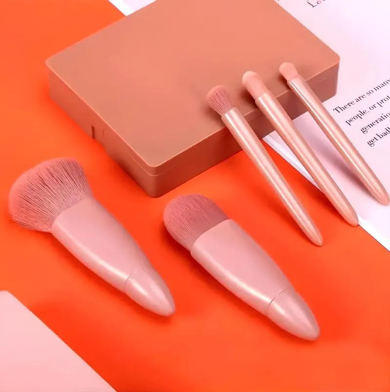Kit Profissional de Pincéis Portáteis + Ebook Exclusivo para Iniciantes