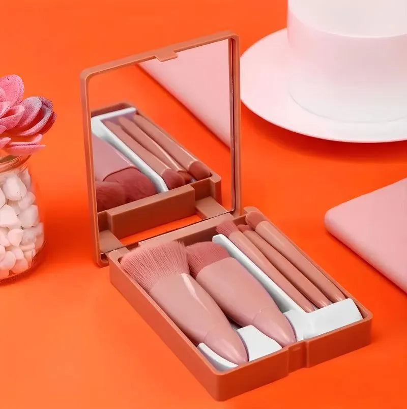 Kit Profissional de Pincéis Portáteis + Ebook Exclusivo para Iniciantes
