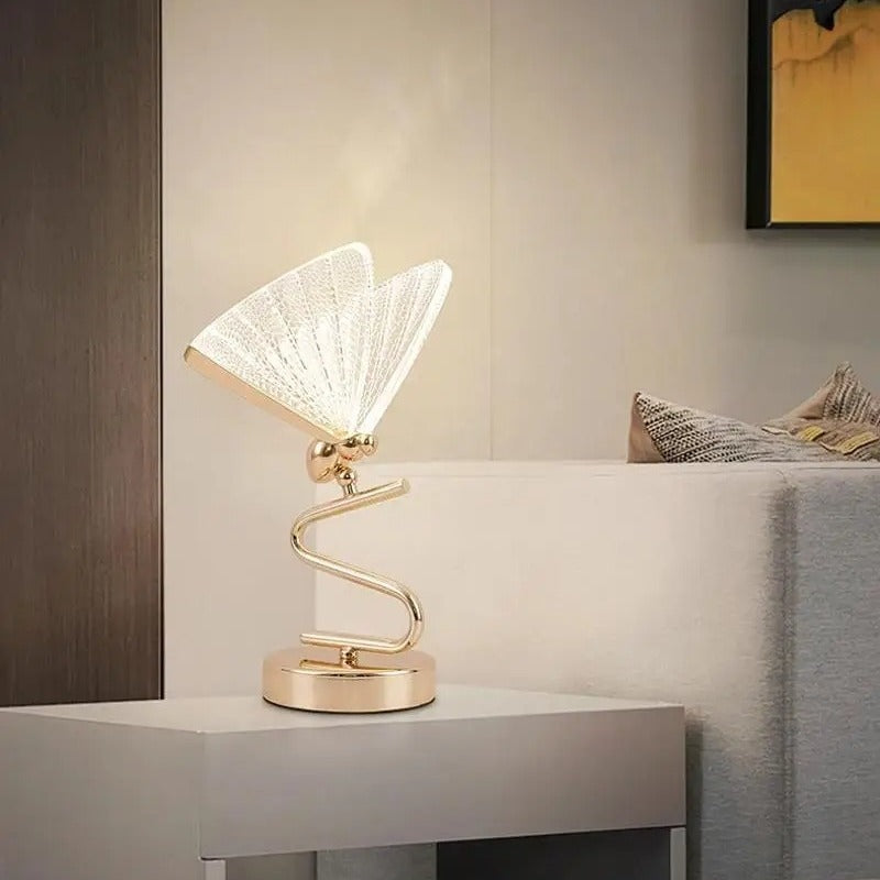 Abajur Borboleta De Mesa