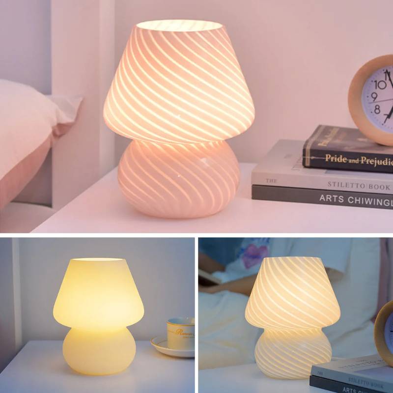 Luminária De Mesa Estilo Abajur Modelo Lumora