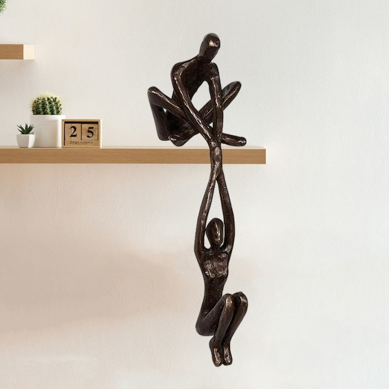 Decoração Estatueta Casal Ornamental