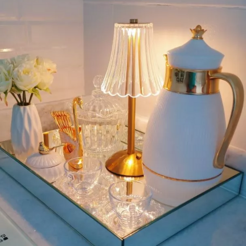 Luminária De Mesa Sem Fio Com Barra Led Sensor Toque De Luz Sem Fio