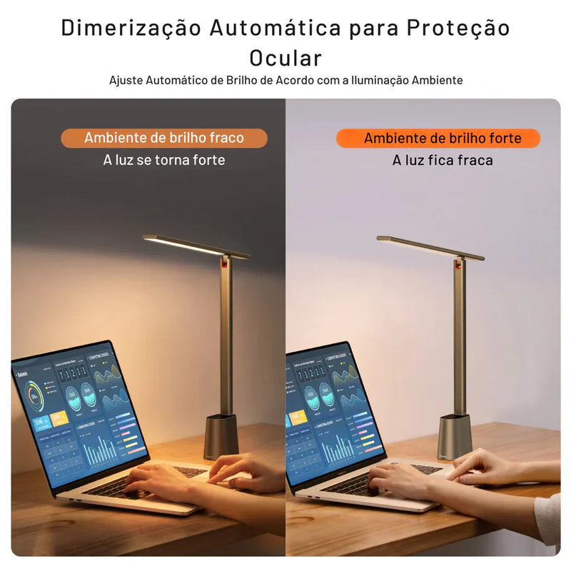 Luminária De Mesa Sem Fio Baseus