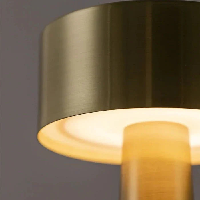 Luminária de Mesa Sem Fio Em Led Retrô