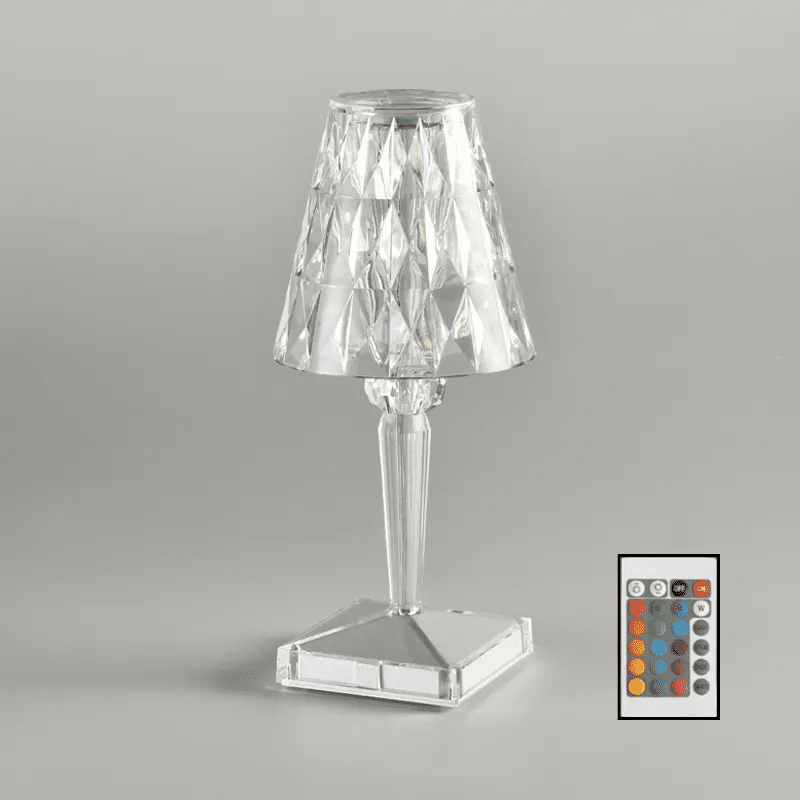 Luminária De Mesa 3 em 1 Estilo Diamante