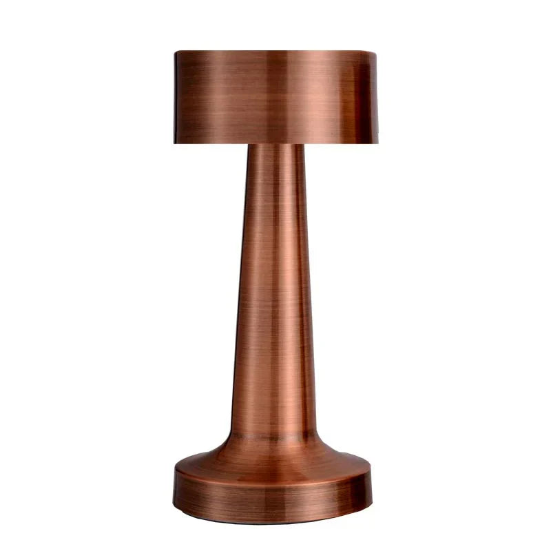 Luminária de Mesa Sem Fio Em Led Retrô