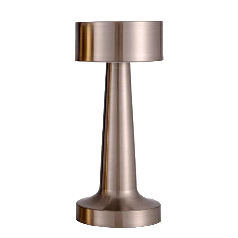 Luminária de Mesa Sem Fio Em Led Retrô
