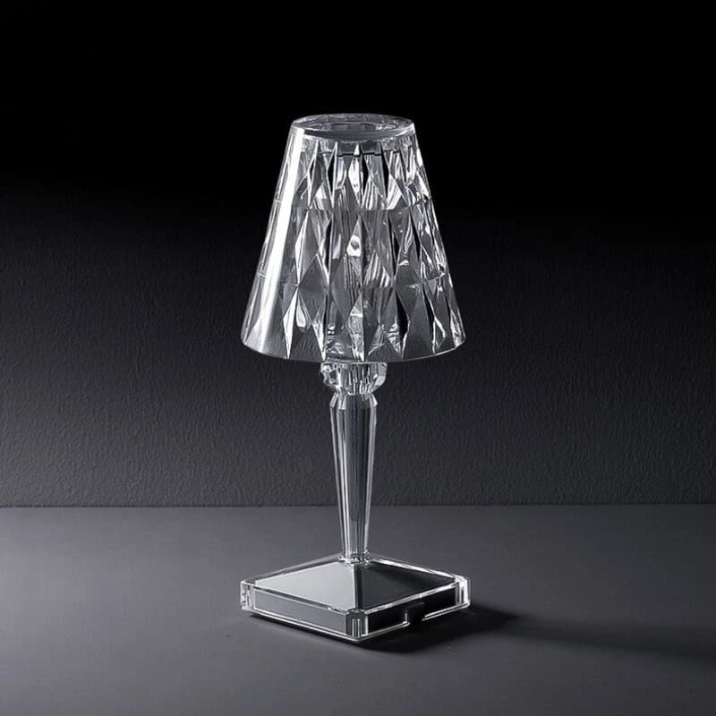 Luminária De Mesa 3 em 1 Estilo Diamante