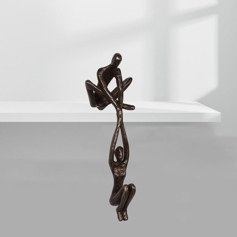 Decoração Estatueta Casal Ornamental