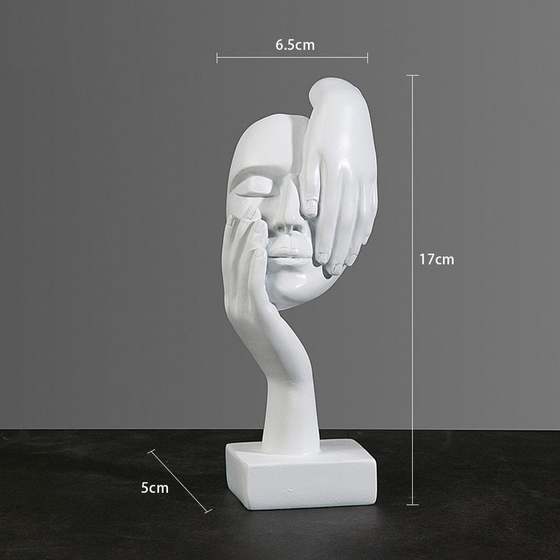 Estatueta Decorativa Linha Expressões