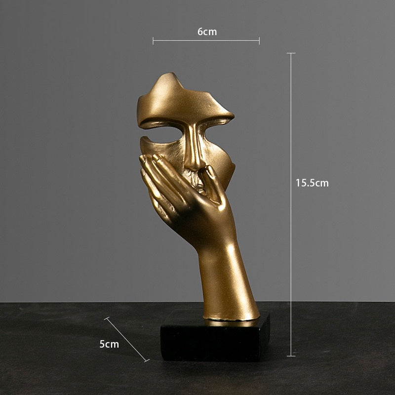 Estatueta Decorativa Linha Expressões