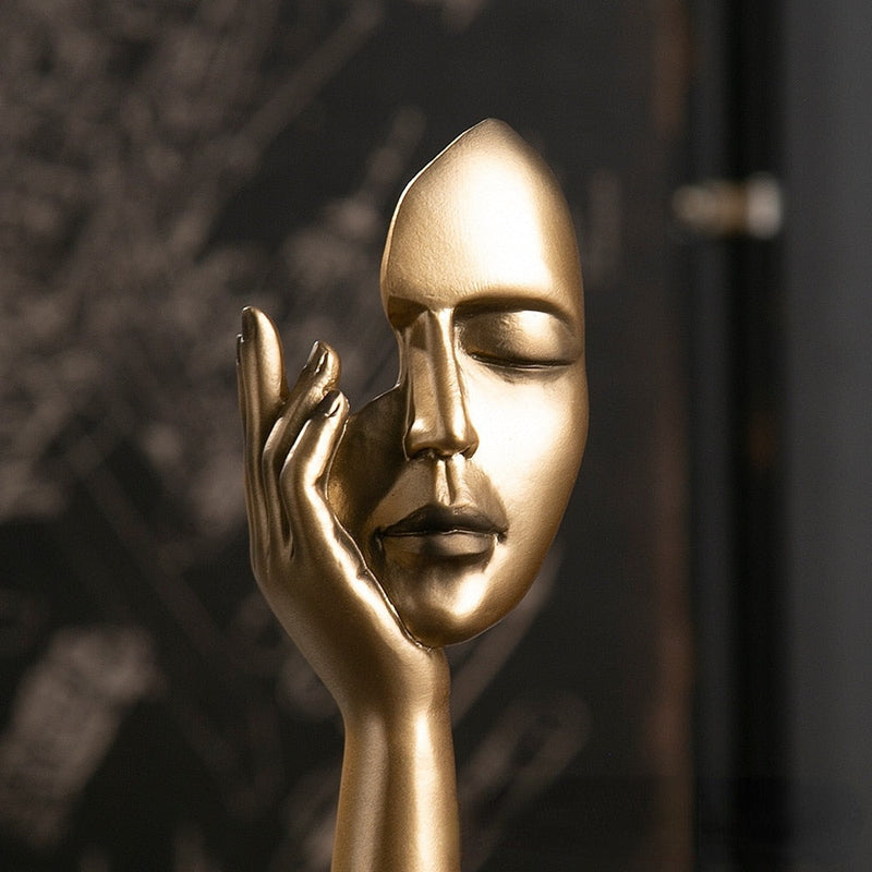 Estatueta Decorativa Linha Expressões