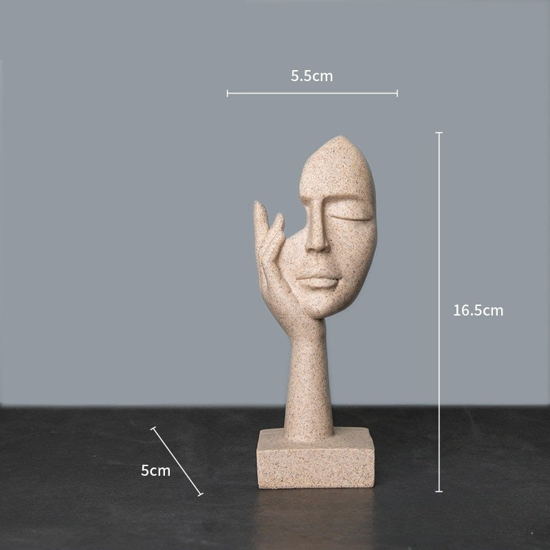 Estatueta Decorativa Linha Expressões