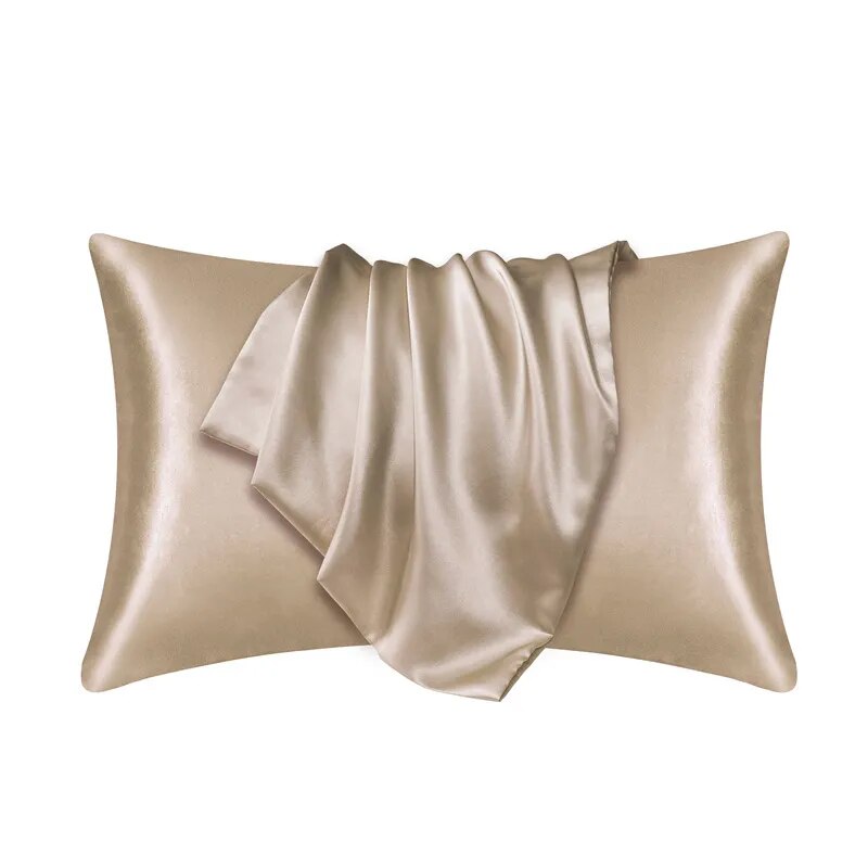Fronha de Cetim Toque de Seda | Luxo e Conforto para Sua Cama