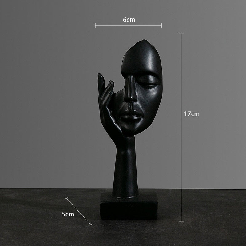 Estatueta Decorativa Linha Expressões