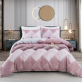 Conjunto de Cama Capa de Edredom Macia Reversível Estampa 3D