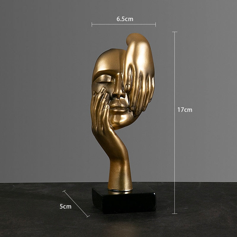Estatueta Decorativa Linha Expressões