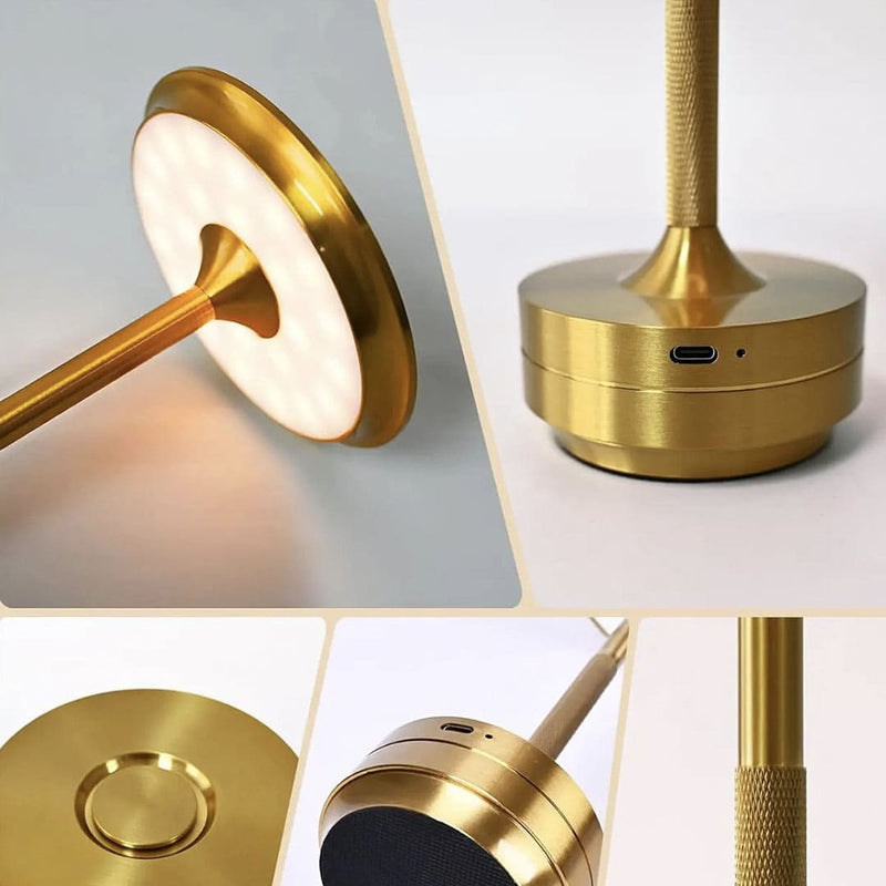 Luminária De Mesa Sem Fio Dimerizável Touch
