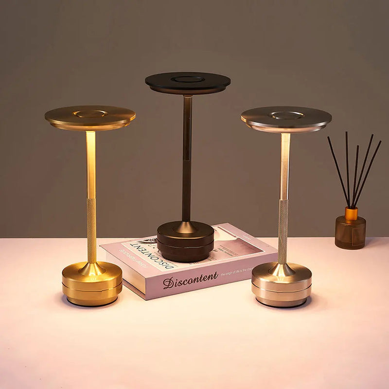 Luminária De Mesa Sem Fio Dimerizável Touch