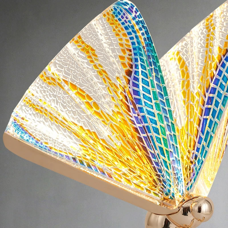 Abajur Borboleta De Mesa