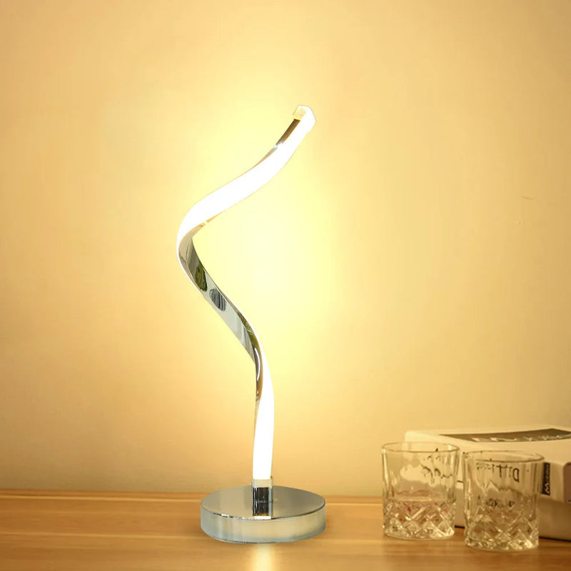 Luminária Abajur de Mesa Modelo Spirale