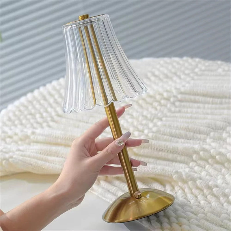 Luminária De Mesa Sem Fio Com Barra Led Sensor Toque De Luz Sem Fio