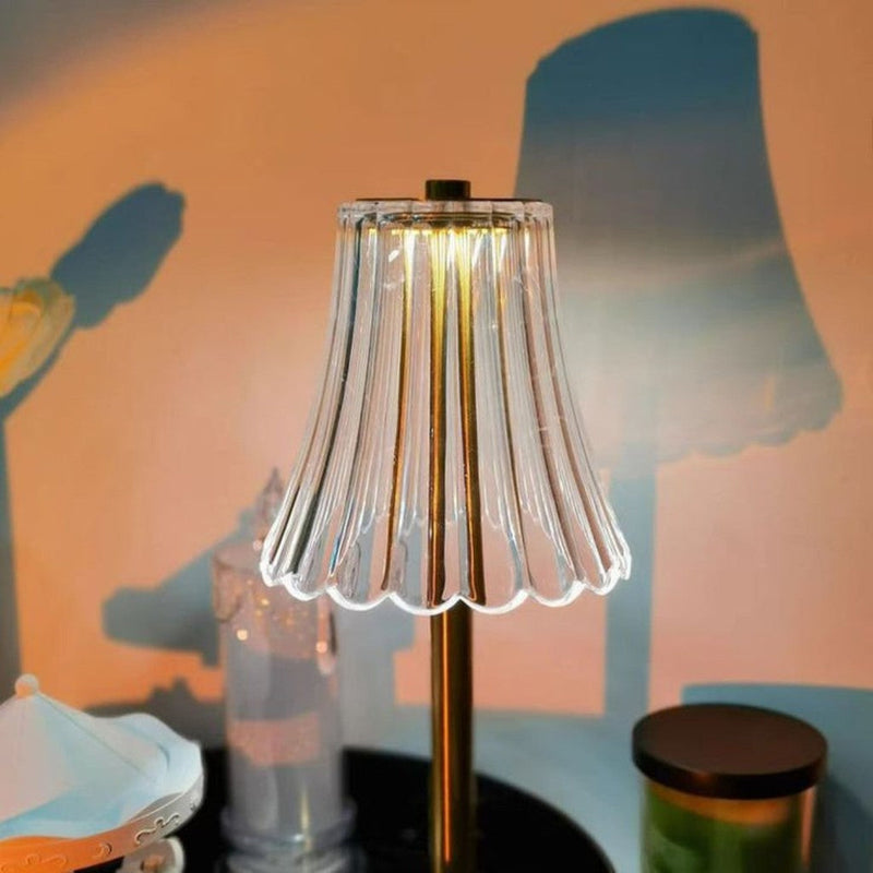 Luminária De Mesa Sem Fio Com Barra Led Sensor Toque De Luz Sem Fio