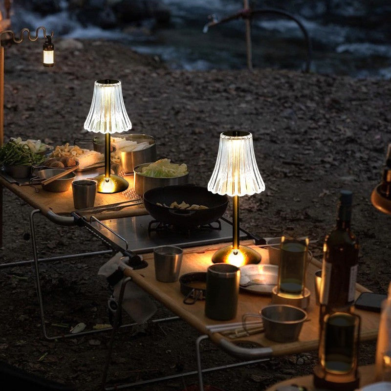 Luminária De Mesa Sem Fio Com Barra Led Sensor Toque De Luz Sem Fio
