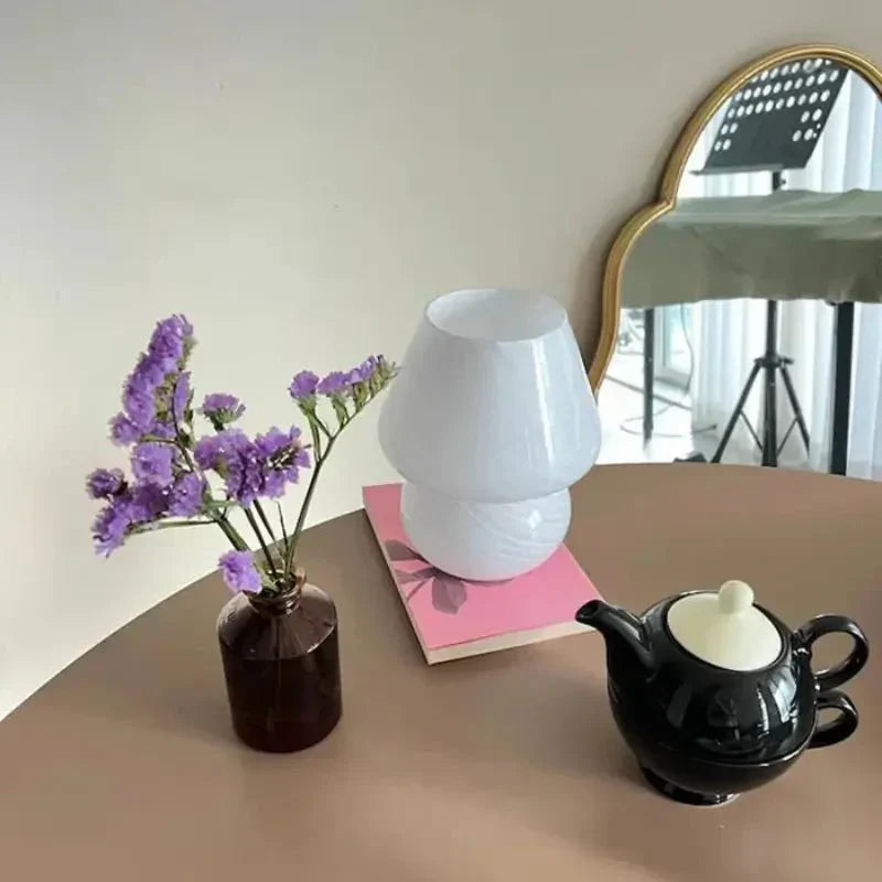 Luminária De Mesa Estilo Abajur Modelo Lumora