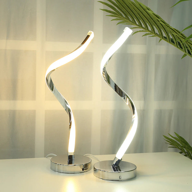 Luminária Abajur de Mesa Modelo Spirale