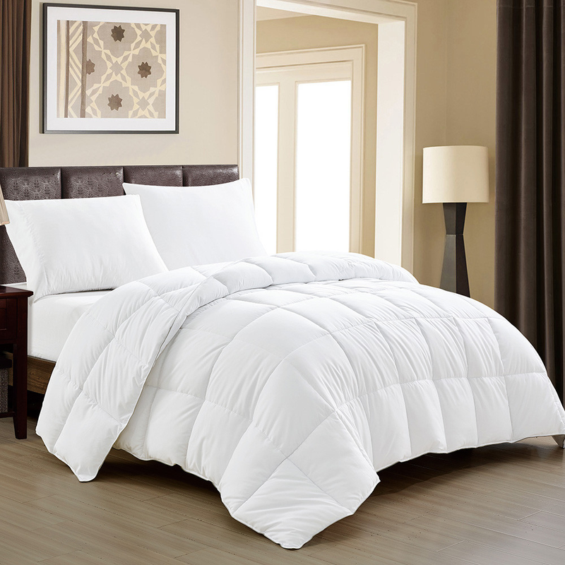 Edredom Dupla Face Percal 400 Fios Extra Macio King Size Luxo Plumage