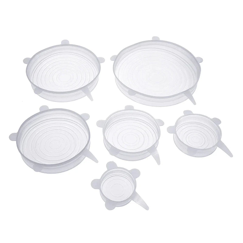 Tampas Reutilizáveis De Silicone