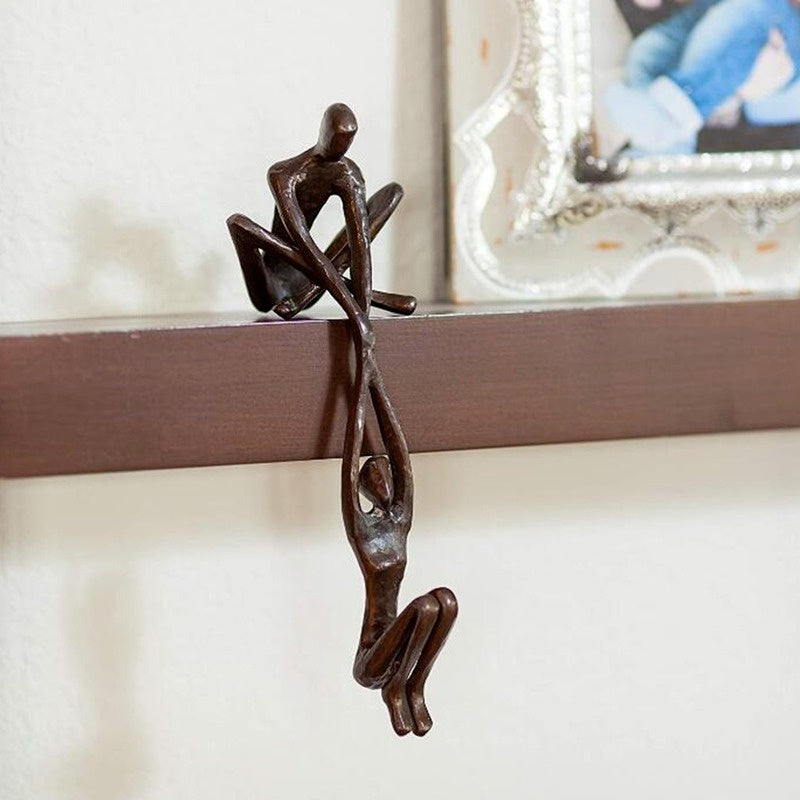 Decoração Estatueta Casal Ornamental